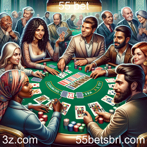 Explore o Mundo dos Jogos de Cartas no 55 Bet